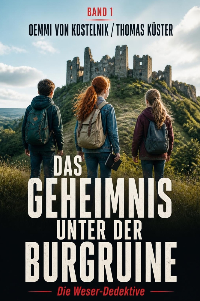 Das Geheimnis unter der Burgruine: Weserberglandkrimi - KIDS cover