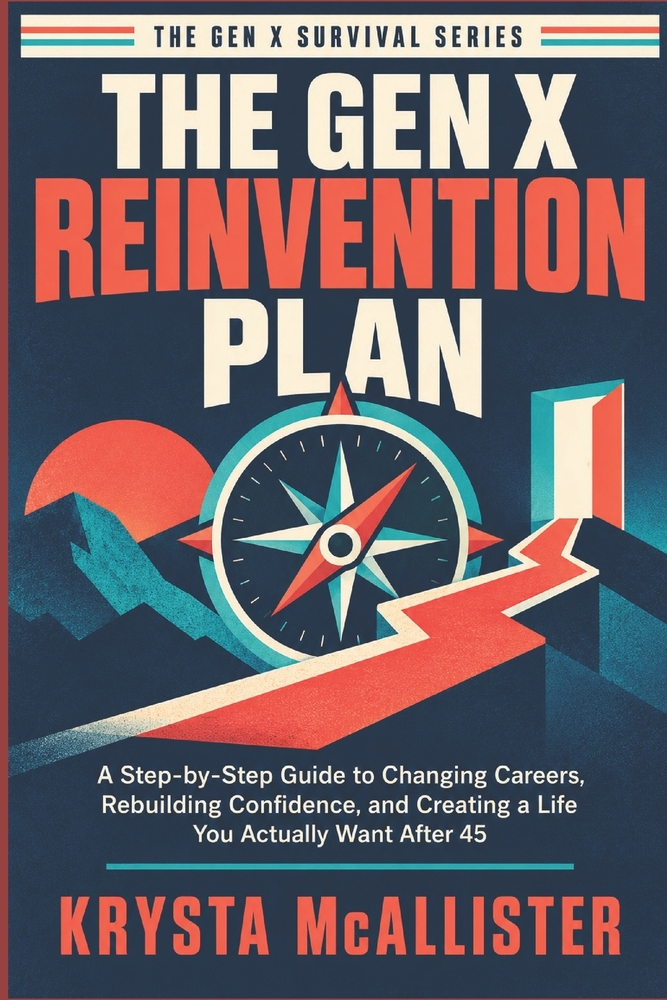 The Gen X Reinvention Plan: A 30-Day Guide to Changing Careers, Rebuilding Confidence, and Creating a Life That Fits After 45 cover