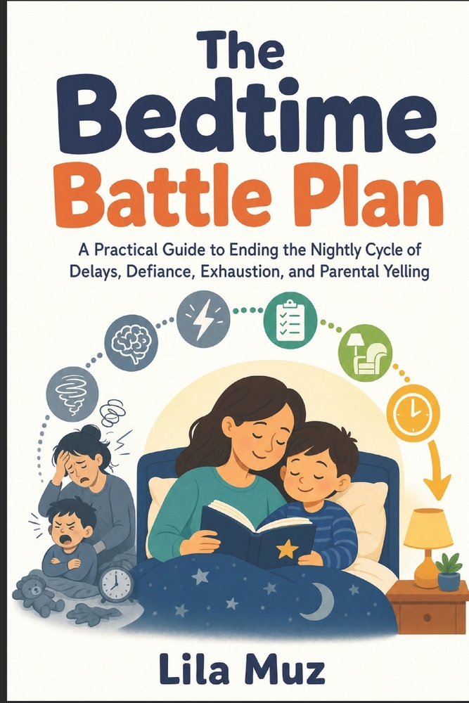 The Bedtime Battle Plan: A Practical Guide to Ending the Nightly Cycle of Delays, Defiance, Exhaustion, and Parental Yelling cover