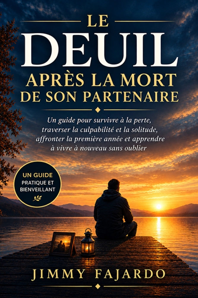 Le Deuil Après La Mort de Son Partenaire: Un guide pour survivre à la perte, traverser la culpabilité et la solitude, affronter la première année et a cover