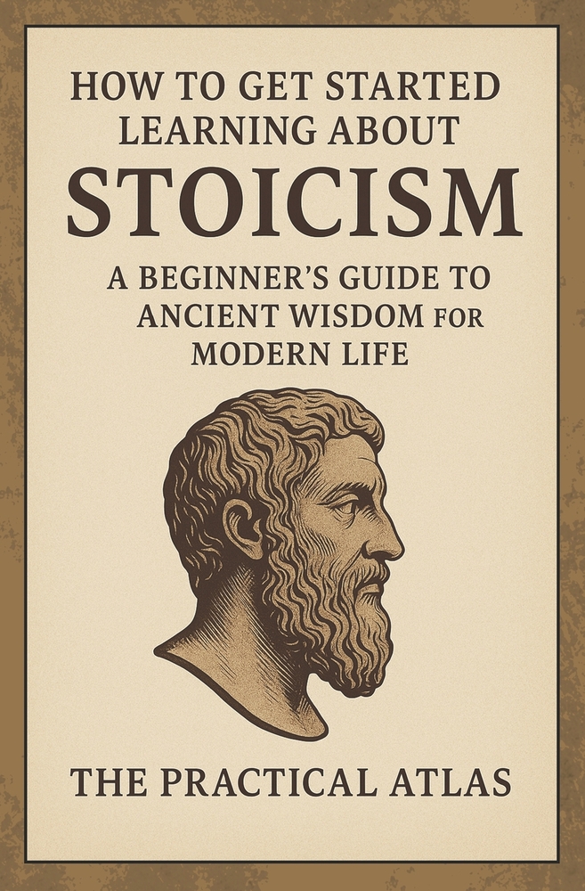 How to Get Started Learning About Stoicism: A Beginner's Guide to Ancient Wisdom for Modern Life cover