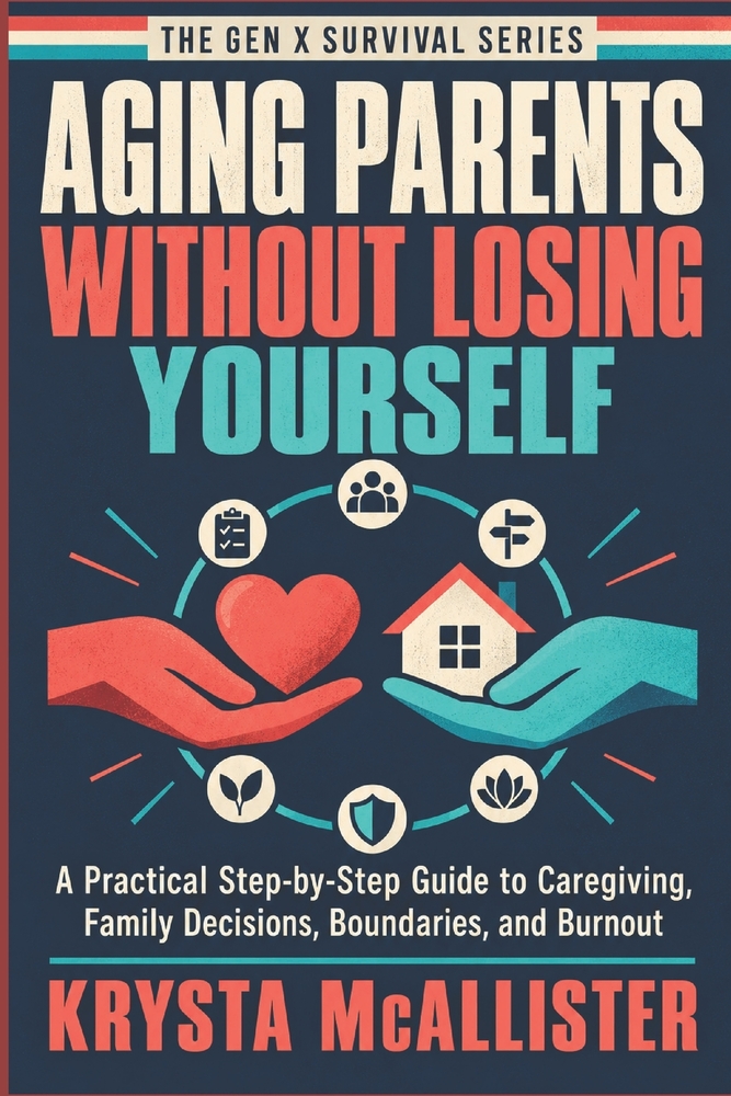 Aging Parents Without Losing Yourself: A 30-Day Guide to Managing Care, Setting Healthy Boundaries, Sharing the Responsibility, and Protecting Your Ow cover