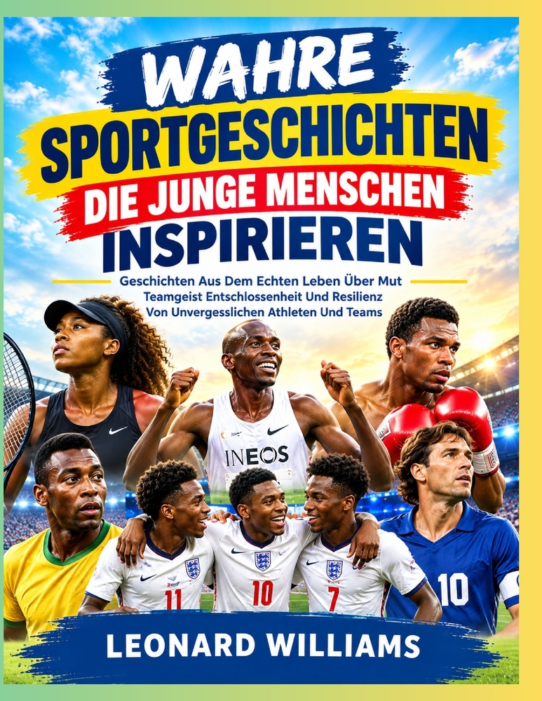Wahre Sportgeschichten Die Junge Menschen Inspirieren: Geschichten Aus Dem Echten Leben Über Mut Teamgeist Entschlossenheit Und Resilienz Von Unverges cover
