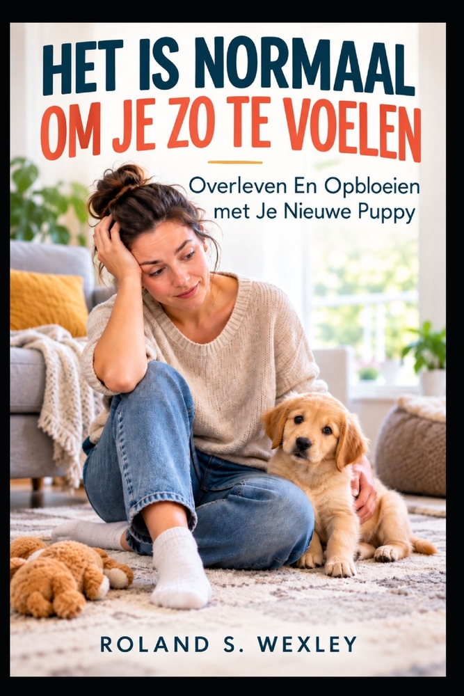Het Is Normaal Om Je Zo Te Voelen: Overleven En Opbloeien met Je Nieuwe Puppy cover