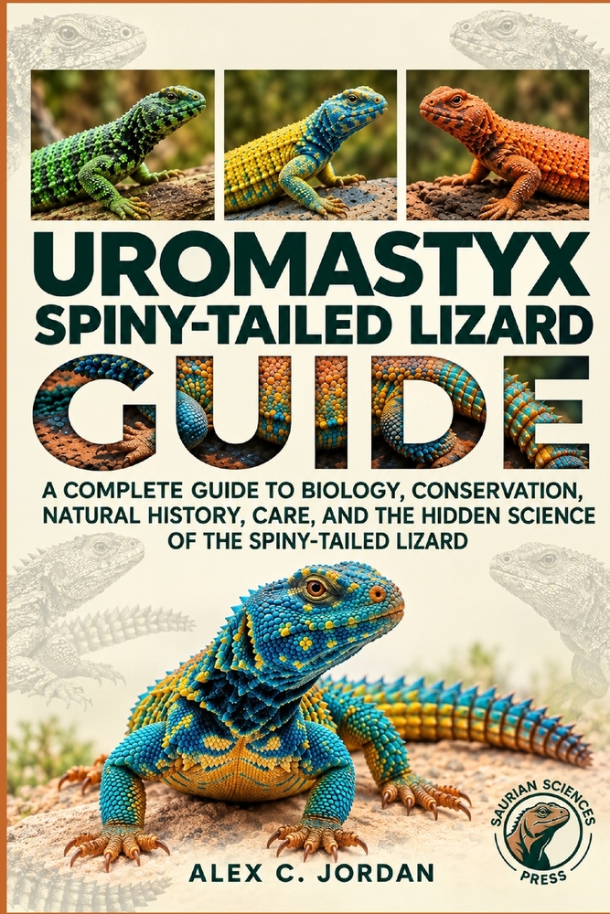 Uromastyx: A Complete Guide to Biology, Conservation, Natural History, Care, and the Hidden Science of the Spiny-Tailed Lizard cover