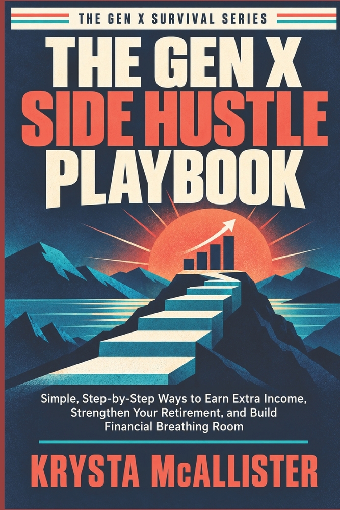 The Gen X Side Hustle Playbook: A Beginner-Friendly Guide to Earning Extra Income Before and During Retirement cover