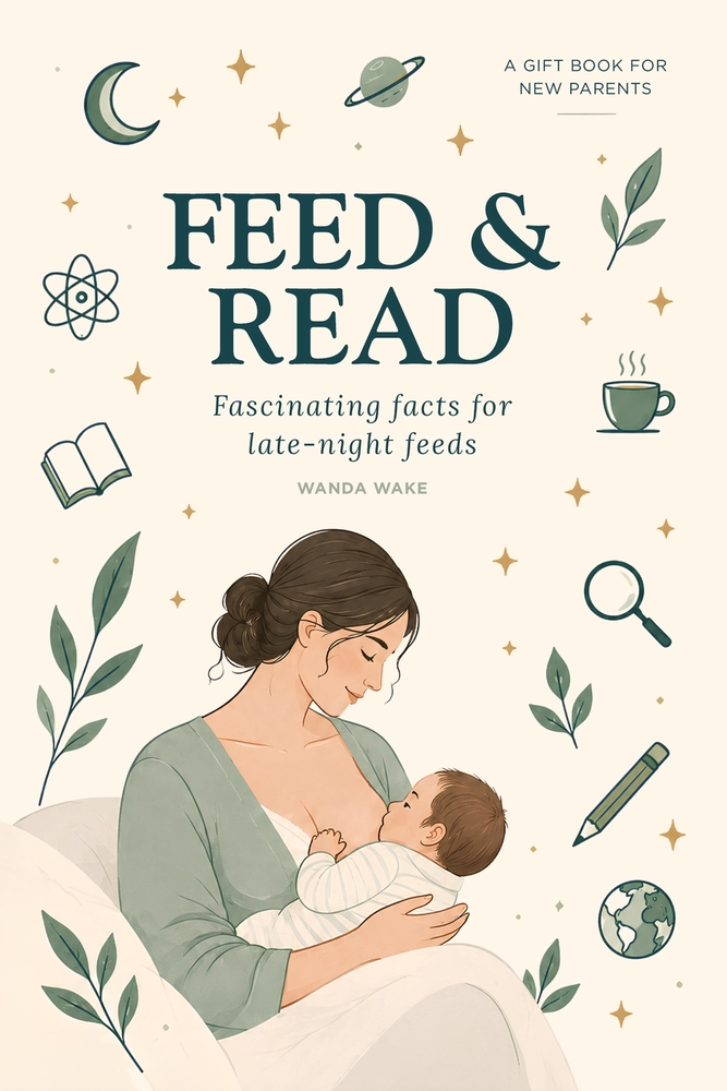 Feed & Read: Fascinating Facts for New Parents to Read During Late-Night Feeds cover