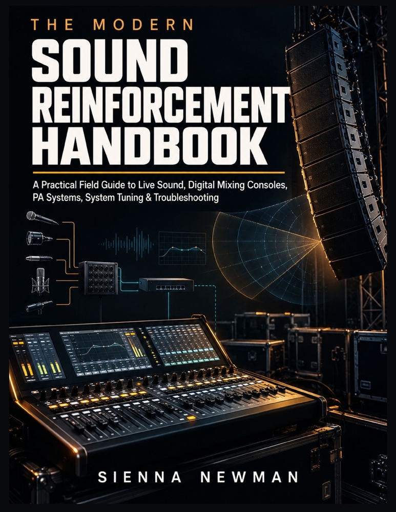 The Modern Sound Reinforcement Handbook: A Practical Field Guide to Live Sound, Digital Mixing Consoles, PA Systems, System Tuning & Troubleshooting cover