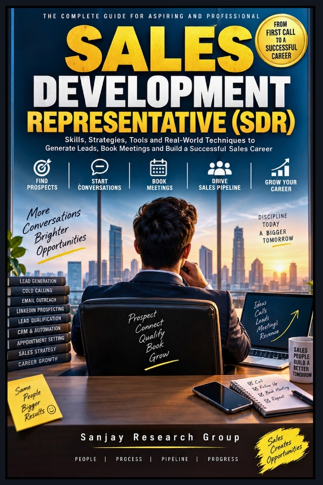 Sales Development Representative (SDR): Skills Strategies Tools and Real World Techniques to Generate Leads, Book Meetings and Build a Successful Sale cover