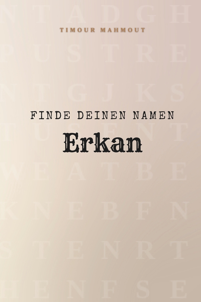 Finde Deinen Namen Erkan: Ein Rätselbuch der besonderen Art - dein Name ist der Schlüssel cover