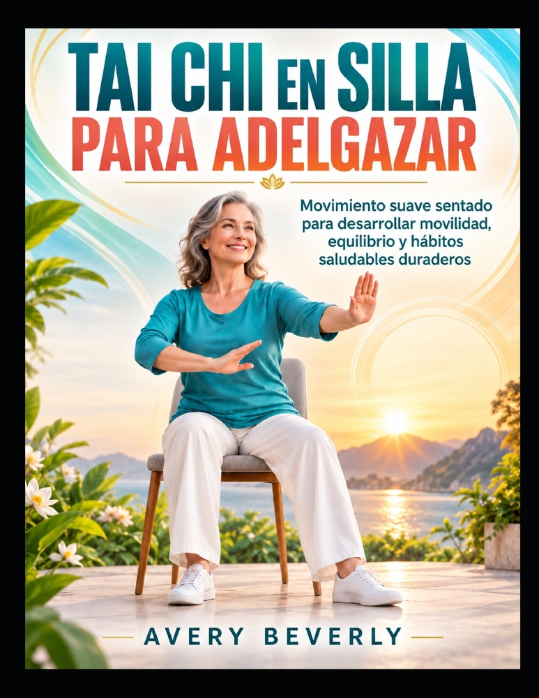 Tai CHI En Silla Para Adelgazar: Movimiento suave sentado para desarrollar movilidad, equilibrio, y hábitos saludables duraderos cover