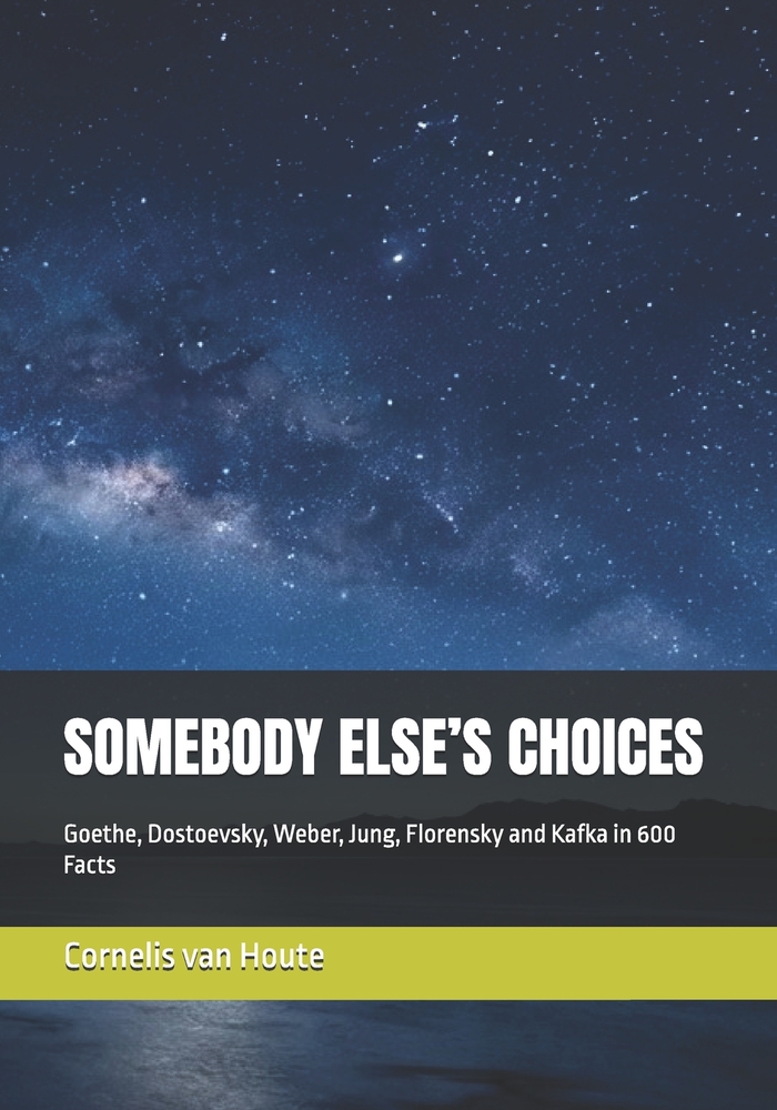 Somebody Else's Choices: Goethe, Dostoevsky, Weber, Jung, Florensky and Kafka in 600 Facts cover