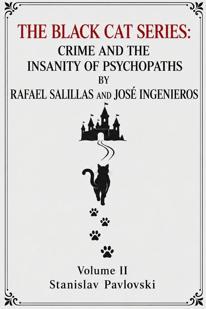 The Black Cat Series: Crime and the Insanity of Psychopaths cover