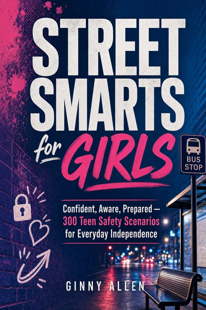 Street Smarts for Girls: Teen Safety Guide with 300 Practice Scenarios cover