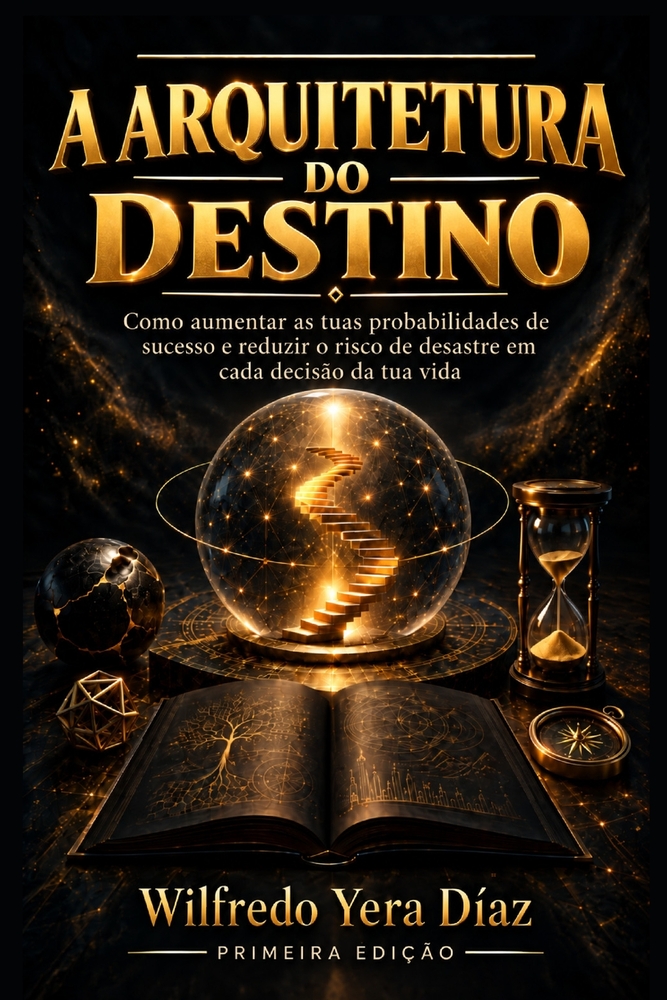 A Arquitetura do Destino: Como aumentar as tuas probabilidades de sucesso e reduzir o risco de desastre em cada decisão da tua vida cover