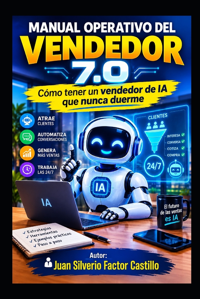 Manual Operativo del Vendedor 7.0: Cómo tener un vendedor de IA que nunca duerme cover