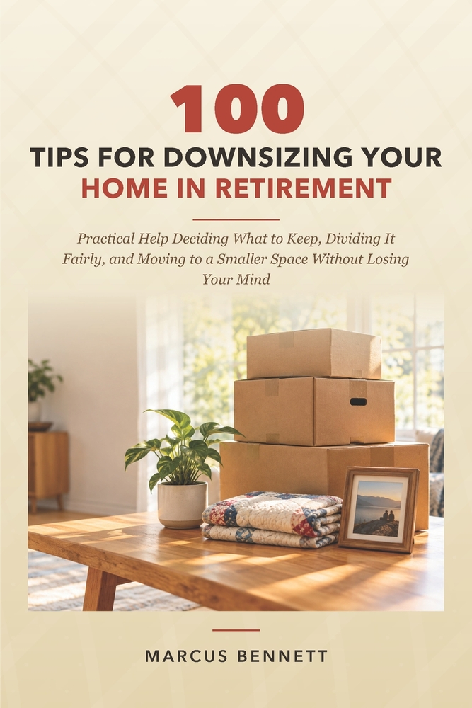 100 Tips for Downsizing Your Home in Retirement: Practical Help Deciding What to Keep, Dividing It Fairly, and Moving to a Smaller Space Without Losin cover
