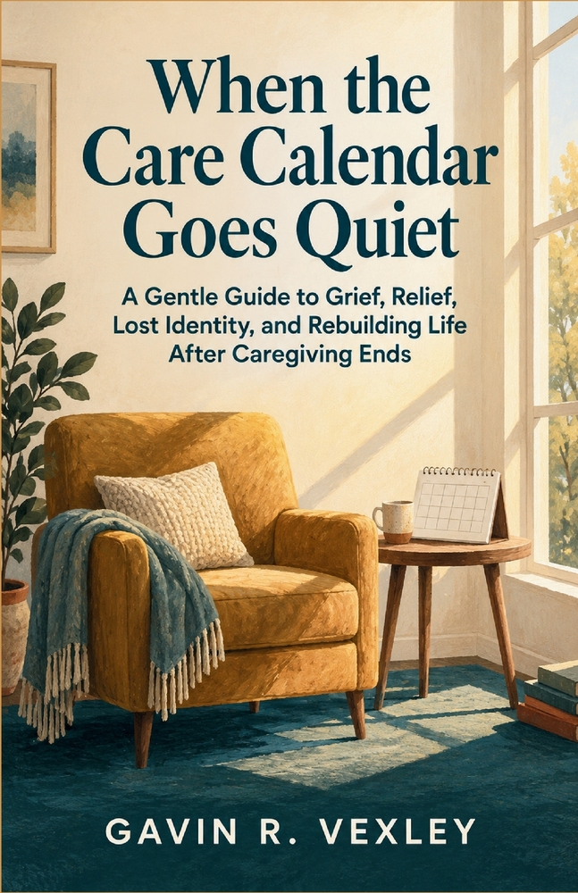 When the Care Calendar Goes Quiet: A Gentle Guide to Grief, Relief, Lost Identity, and Rebuilding Life After Caregiving Ends cover