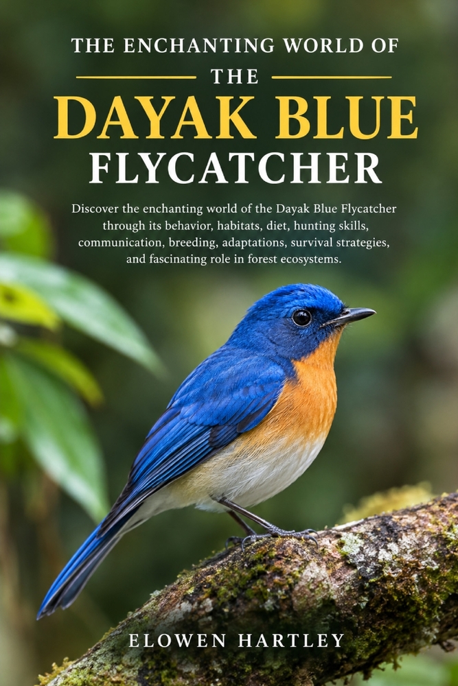 The Enchanting World of the Dayak Blue Flycatcher: Discover the enchanting world of the Dayak Blue Flycatcher through its behavior, habitats, diet, hu cover