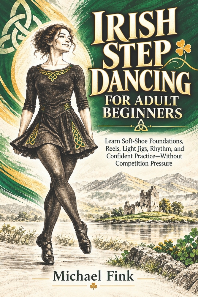 Irish Step Dancing for Adult Beginners: Learn Soft-Shoe Foundations, Reels, Light Jigs, Rhythm, and Confident Practice-Without Competition Pressure cover
