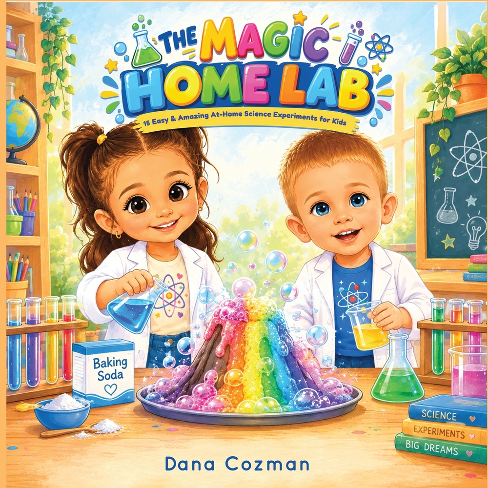 The Magic Home Lab: 15 Easy & Amazing At-Home Science Experiments for Kids cover