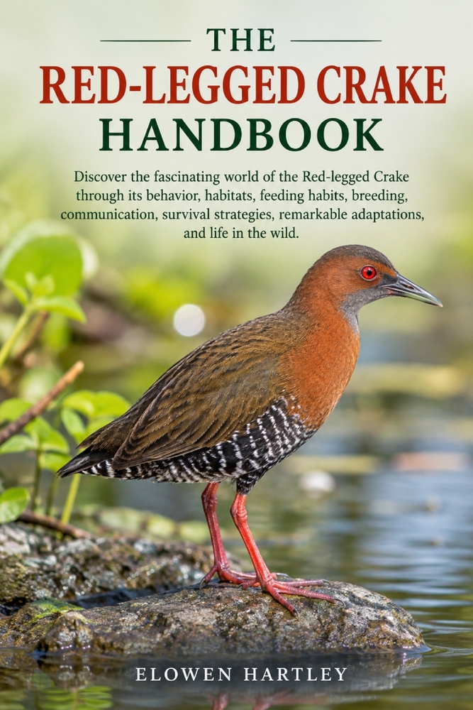 The Red-Legged Crake Handbook: Discover the fascinating world of the Red-legged Crake through its behavior, habitats, feeding habits, breeding, commun cover