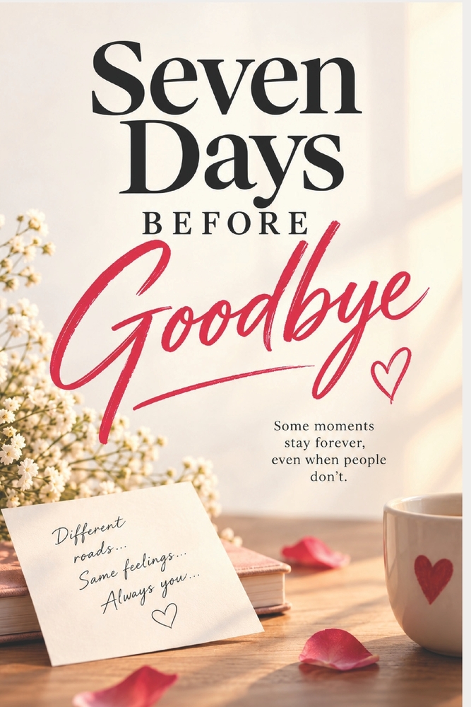 Seven Days Before Goodbye: A Heartfelt Romance About Unexpected Love, Second Chances, and Choosing Forever cover
