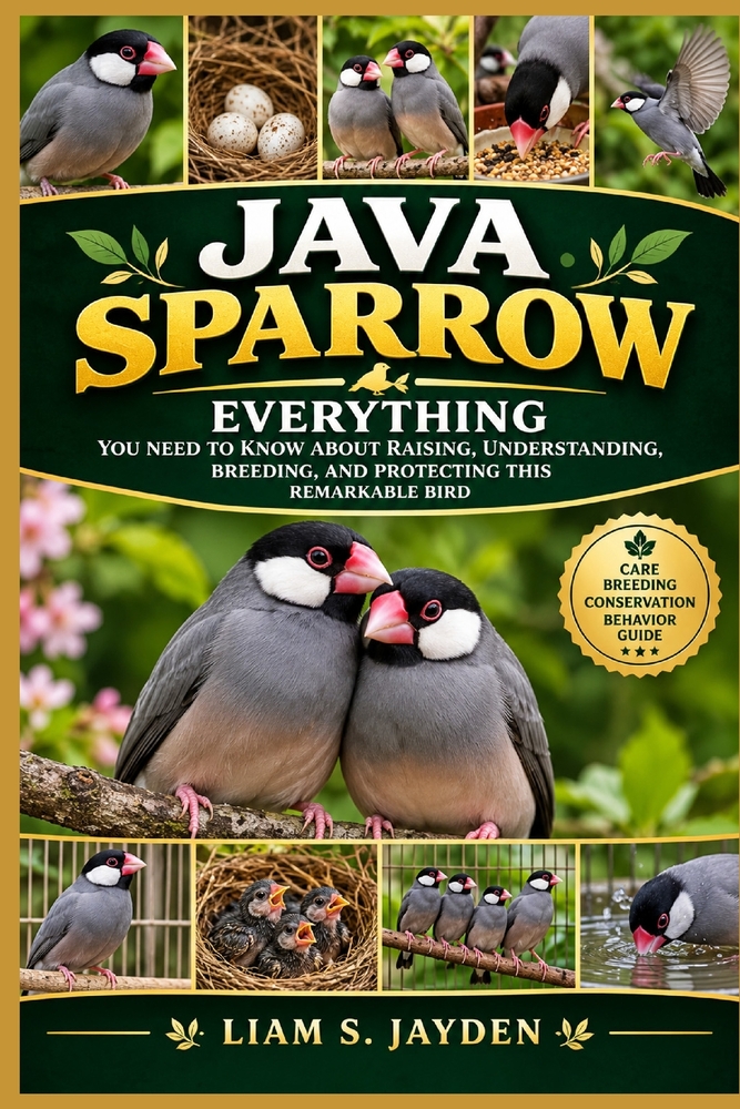 Java Sparrow: Everything You Need to Know about Raising, Understanding, Breeding, and Protecting This Remarkable Bird cover