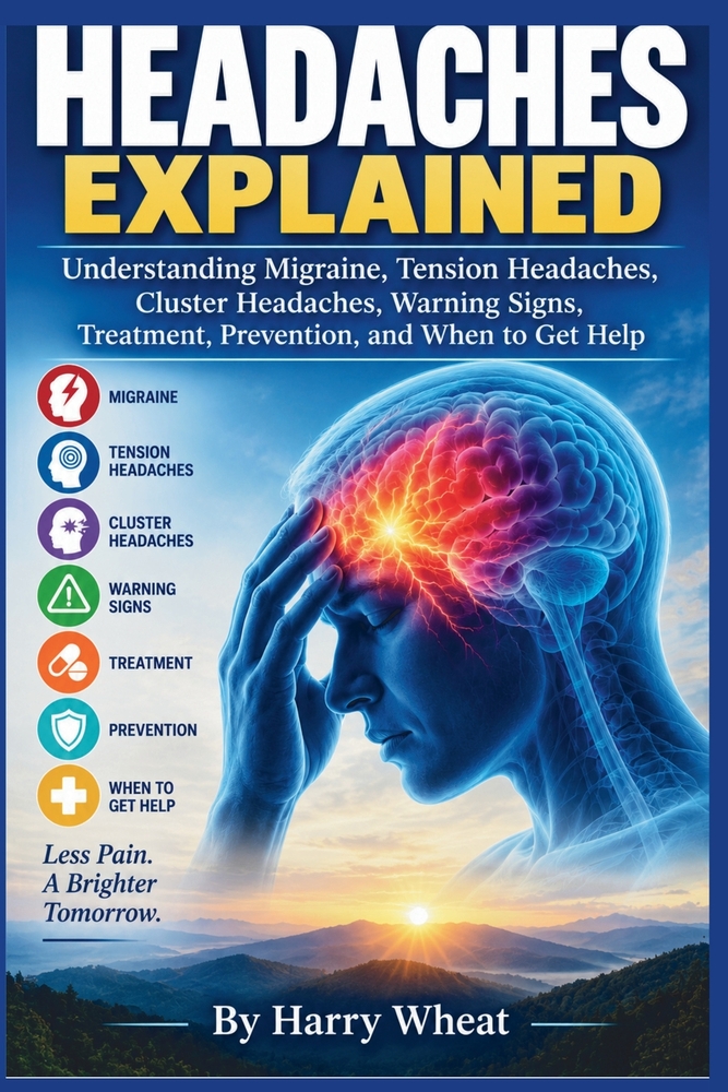 Headaches Explained: Understanding Migraine, Tension Headaches, Cluster Headaches, Warning Signs, Treatment, Prevention, and When to Get Help cover
