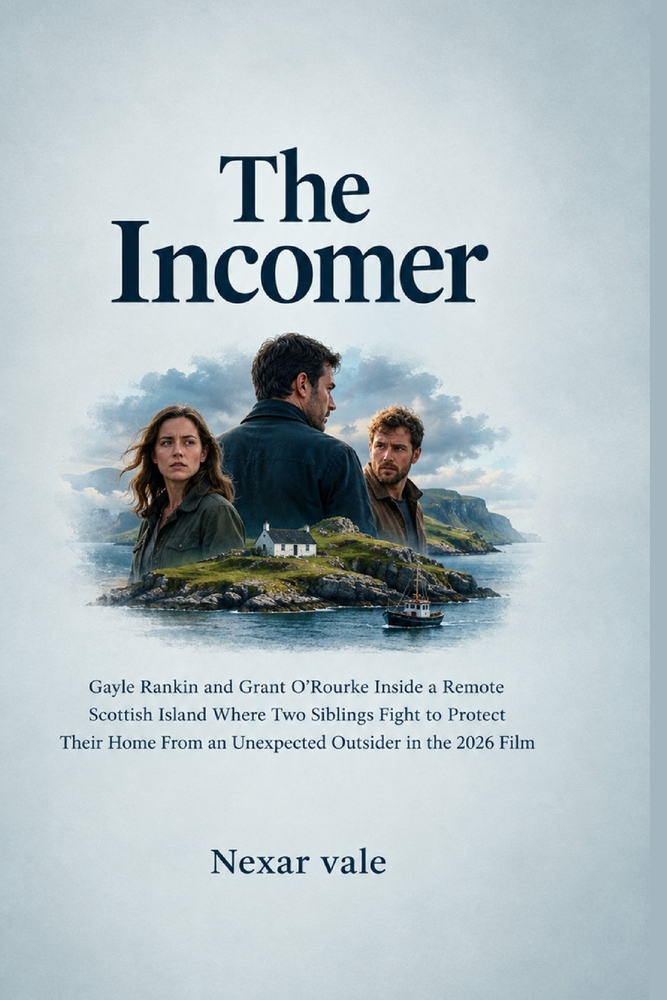 The Incomer: Gayle Rankin and Grant O'Rourke Inside a Remote Scottish Island Where Two Siblings Fight to Protect Their Home From an Unexpected Outside cover