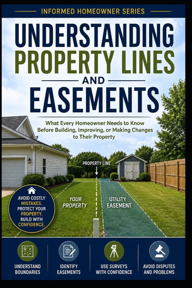 Understanding Property Lines and Easements: What Every Homeowner Needs to Know Before Building, Improving, or Making Changes to Their Property cover