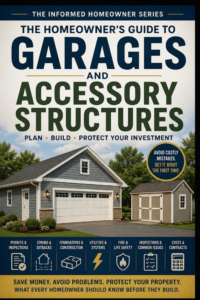 The Homeowner's Guide to Garages and Accessory Structures cover