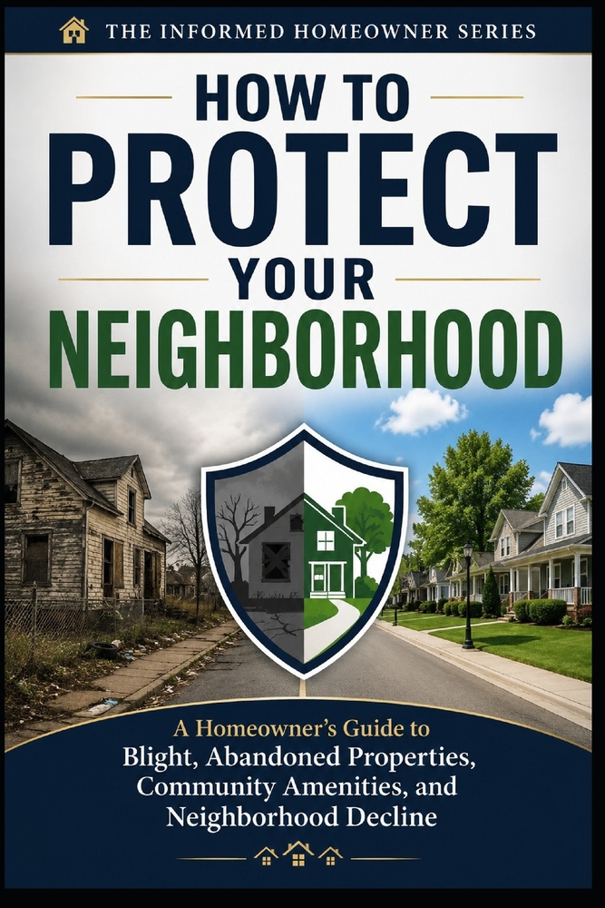 How to Protect Your Neighborhood: A Homeowner's Guide to Blight, Abandoned Properties, Community Amenities, and Neighborhood Decline cover