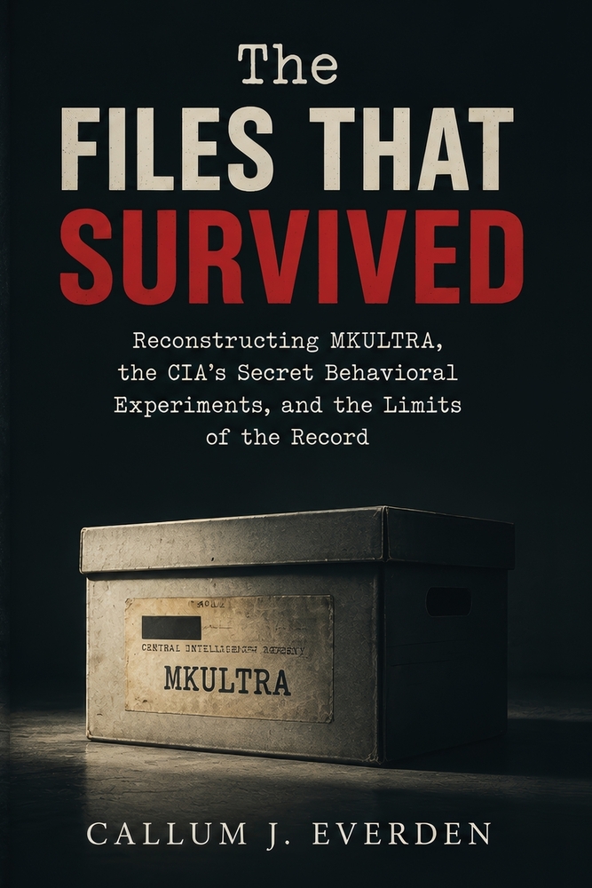 The Files That Survived: Reconstructing MKULTRA, the CIA's Secret Behavioral Experiments, and the Limits of the Record cover