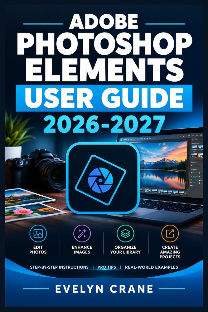 Adobe Photoshop Elements User Guide 2026-2027: Master Photo Editing, Generative AI Tools, Organizer Workflows, Restoration Techniques, and Creative Pr cover