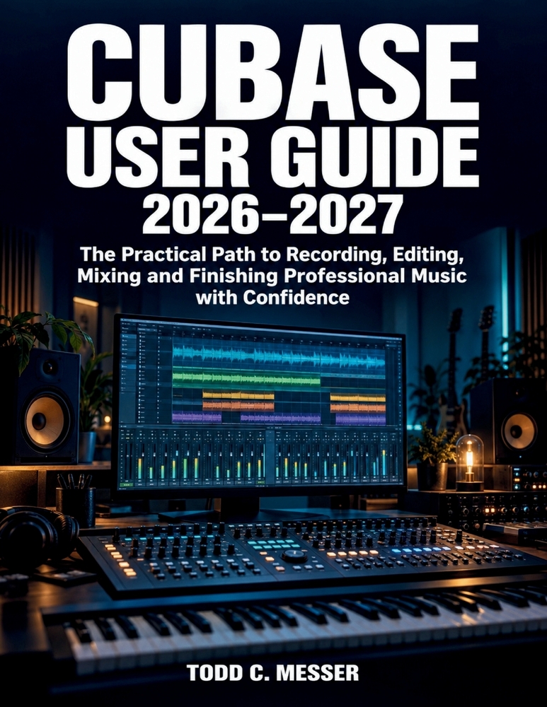 Cubase User Guide 2026-2027: The Practical Path to Recording, Editing, Mixing and Finishing Professional Music with Confidence cover