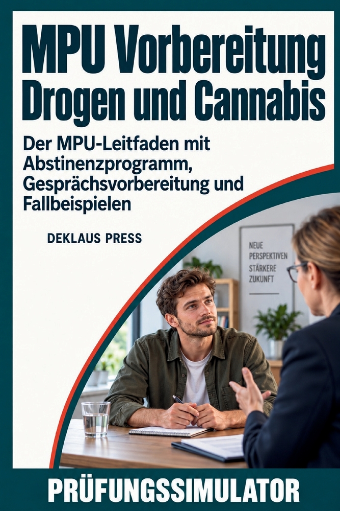 MPU Vorbereitung Drogen und Cannabis: Der MPU-Leitfaden mit Abstinenzprogramm, Gesprächsvorbereitung und Fallbeispielen cover