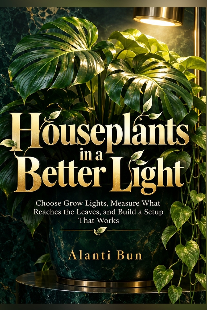 Houseplants in a Better Light: Choose Grow Lights, Measure What Reaches the Leaves, and Build a Setup That Works cover
