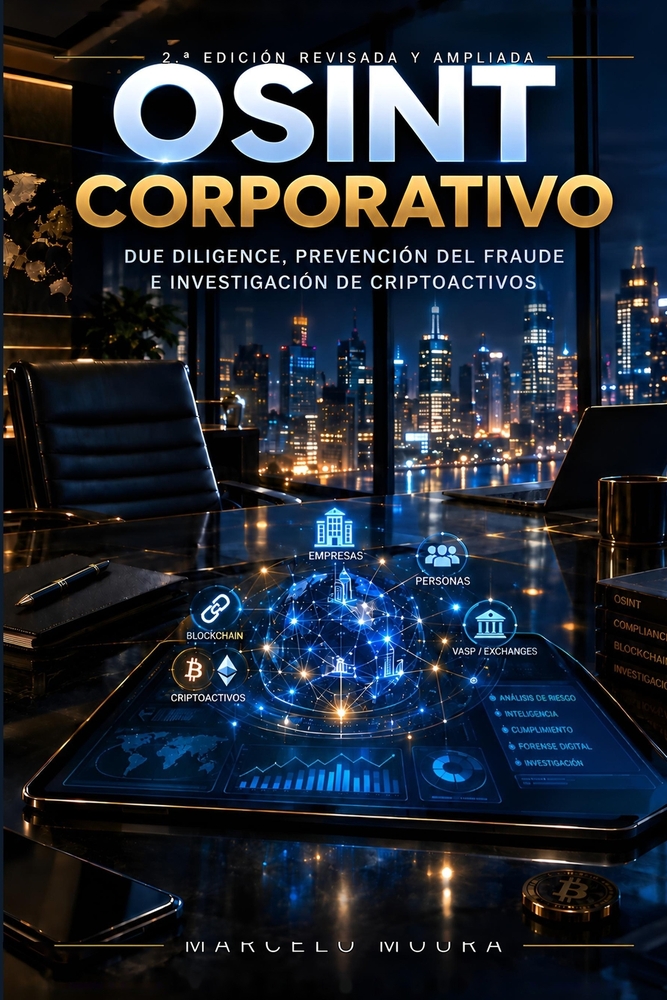 OSINT CORPORATIVO Due Diligence, Prevención de Fraudes e Investigación de Criptoactivos: 2a EDICIÓN REVISADA Y EXPANDIDA cover