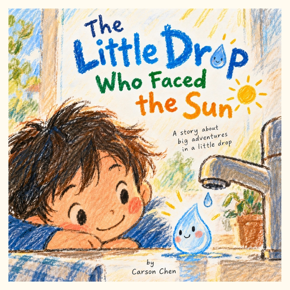 The Little Drop Who Faced the Sun: A story about big adventures in a little drop cover