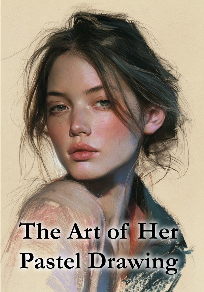 The Art of Her, Pastel Drawing: A Collection of Female Portraits Celebrating Beauty and Expression cover