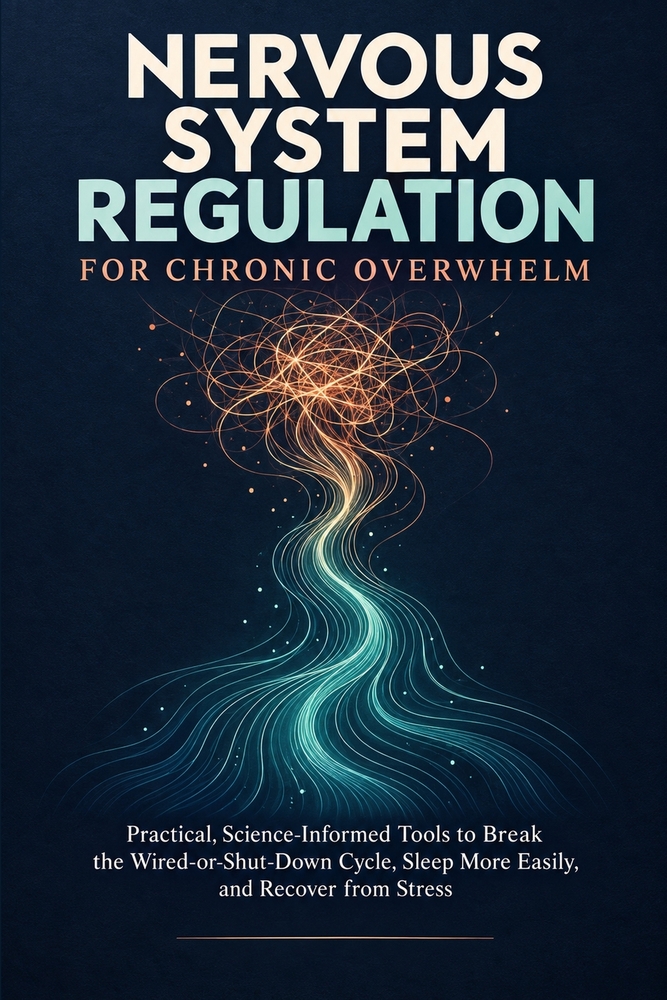 Nervous System Regulation for Chronic Overwhelm: Practical, Science-Informed Tools to Break the Wired-or-Shut-Down Cycle, Sleep More Easily, and Recov cover