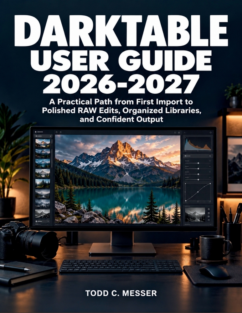 Darktable User Guide 2026-2027: A Practical Path from First Import to Polished RAW Edits, Organized Libraries, and Confident Output cover