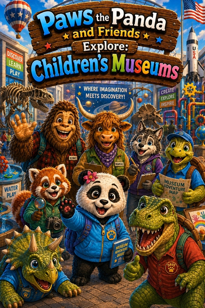 Paws the Panda and Friends Explore: Time Travel to the Oregon Trail cover