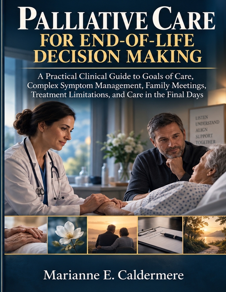 Palliative Care For End-Of-Life Decision Making: A Practical Clinical Guide to Goals of Care, Complex Symptom Management, Family Meetings, Treatment L cover