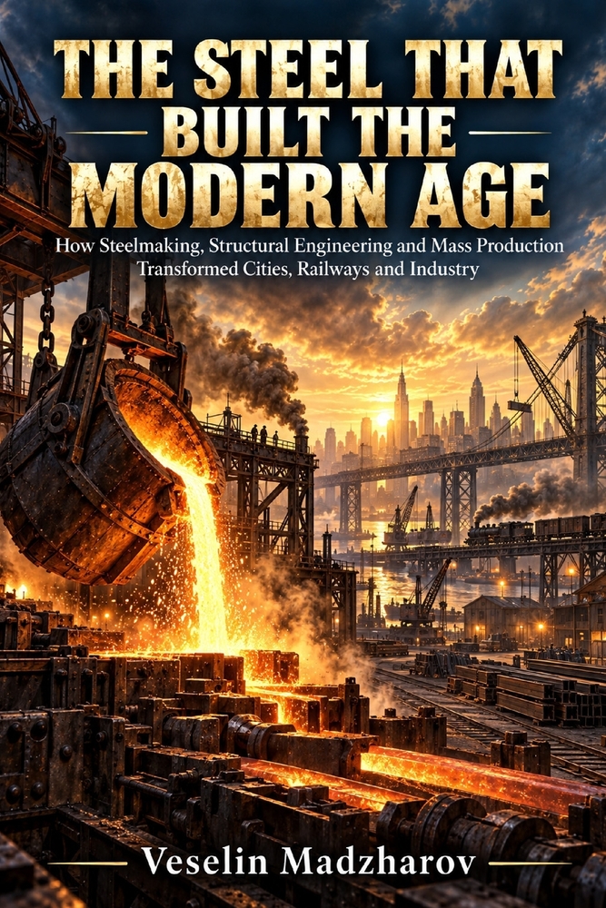 The Steel That Built the Modern Age: How Steelmaking, Structural Engineering and Mass Production Transformed Cities, Railways and Industry cover