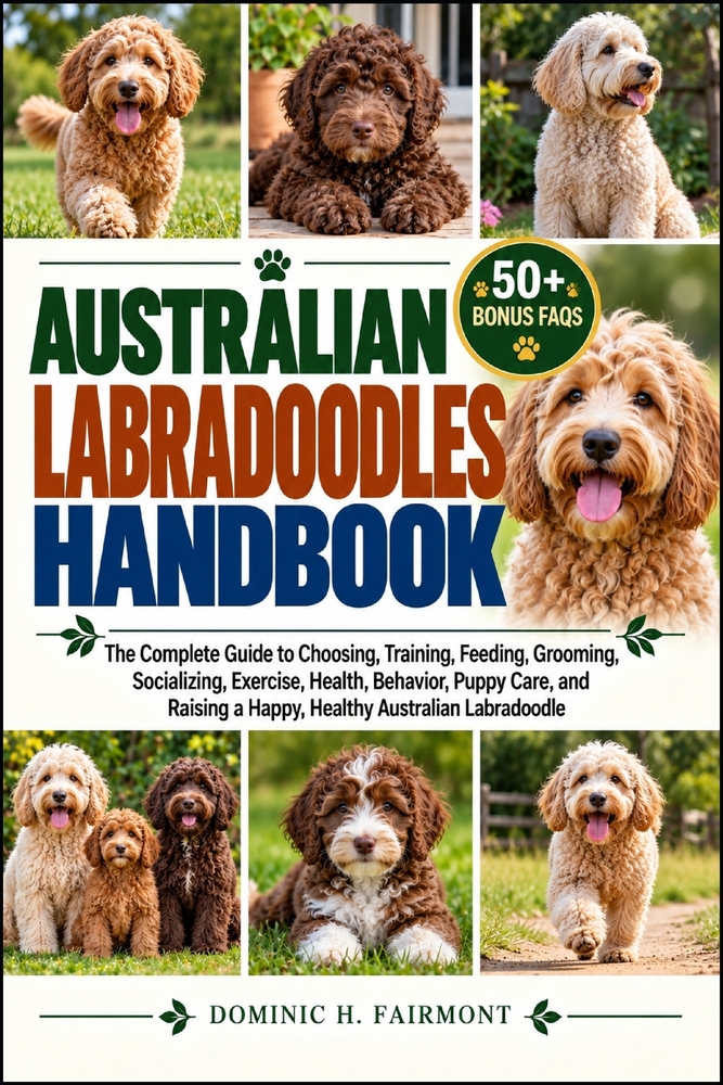 Australian Labradoodles Handbook: The Complete Guide to Choosing, Training, Feeding, Grooming, Socializing, Exercise, Health, Behavior, Puppy Care, an cover