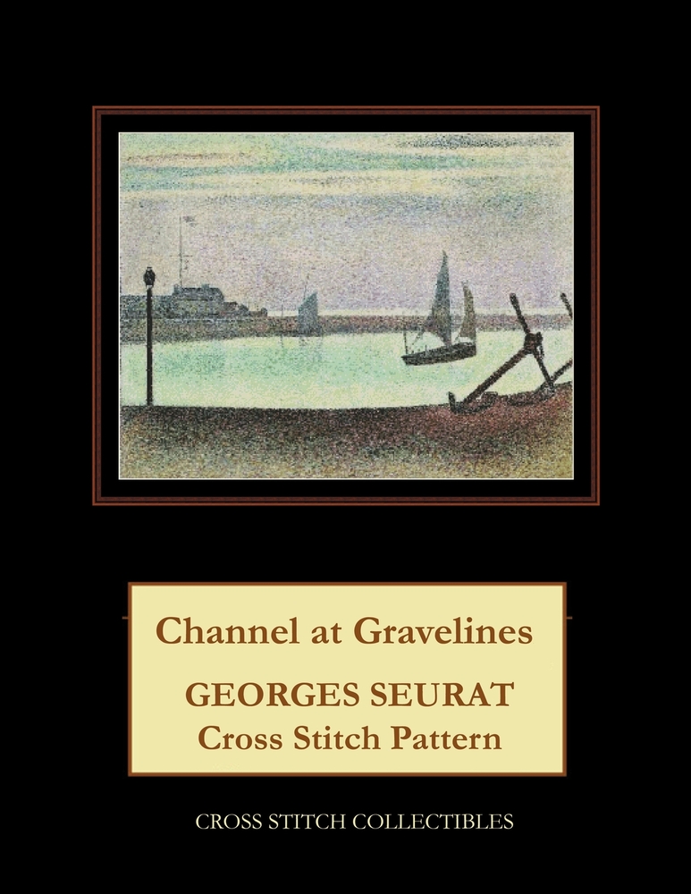 Channel at Gravelines: Georges Seurat Cross Stitch Pattern cover