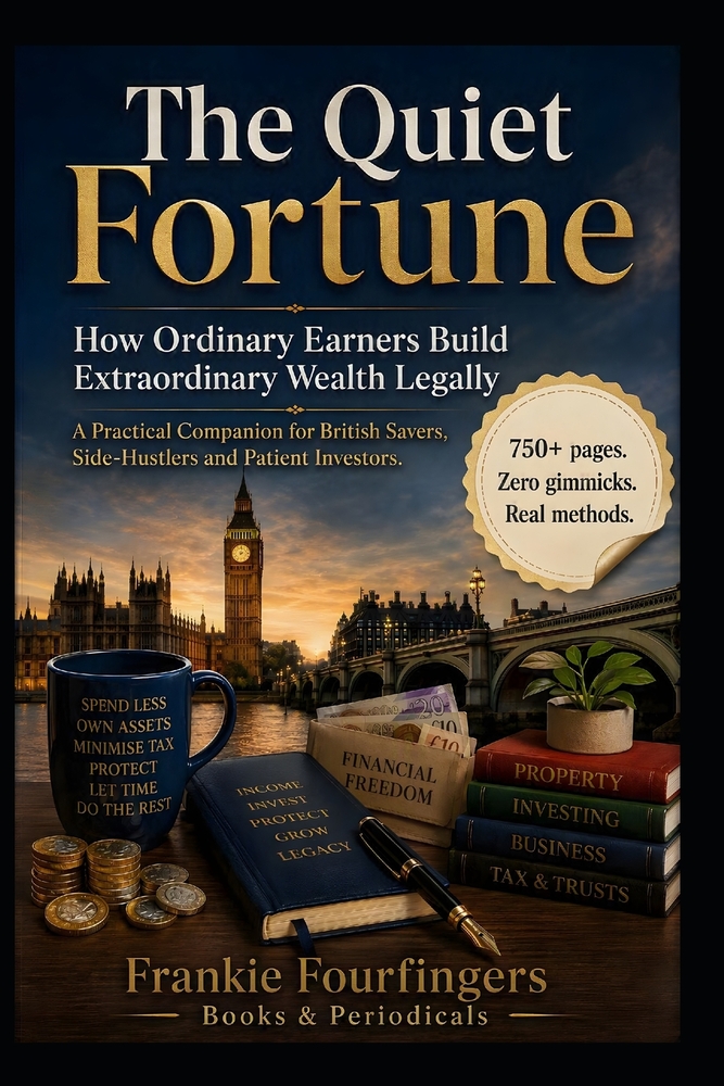 The Quiet Fortune: How Ordinary Earners Build Extraordinary Wealth Legally: A Practical Companion for British Savers, Side-Hustlers and Patient Invest cover
