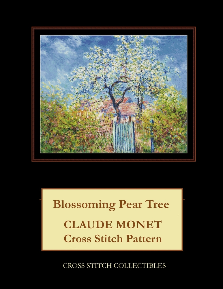 Blossoming Pear Tree: Claude Monet Cross Stitch Pattern cover